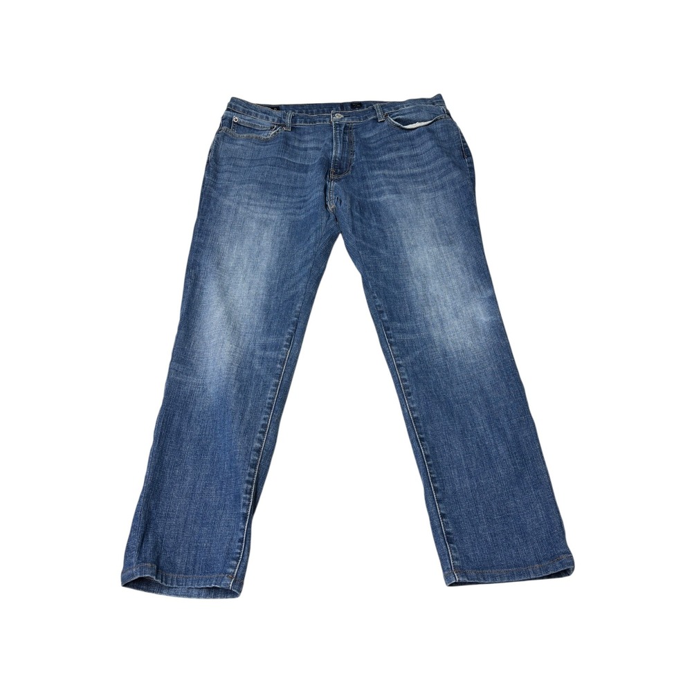Lucky Brand 410 Athletic Slim Jeans Mens‎ 38x28 Blue Denim Straight Leg